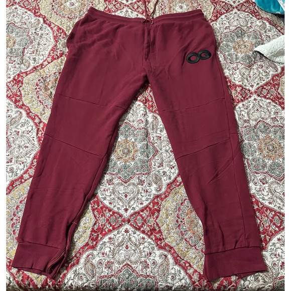 Vandal-A OG Burgundy  Sweatpants Size XL (Authentic) - Picture 1 of 8